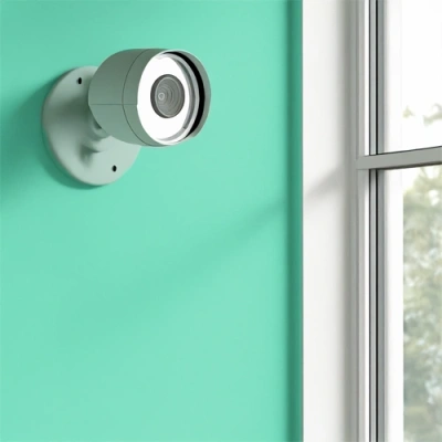 Waco vivint camera facing a window